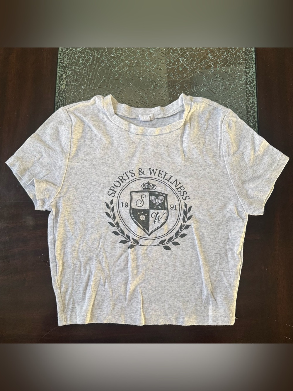 Garage Heather Gray Sports & Wellness Graphic Tee